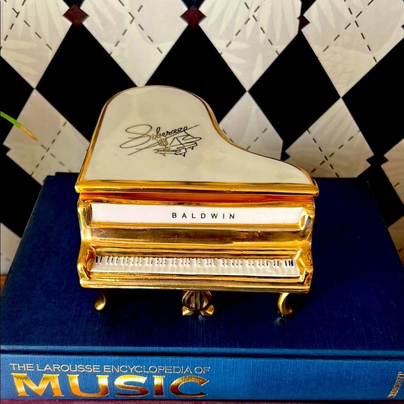 Music Box Liberace Piano | Porcelain | Rare | Luxury RARE Vintage | Collectible - Picture 11 of 17